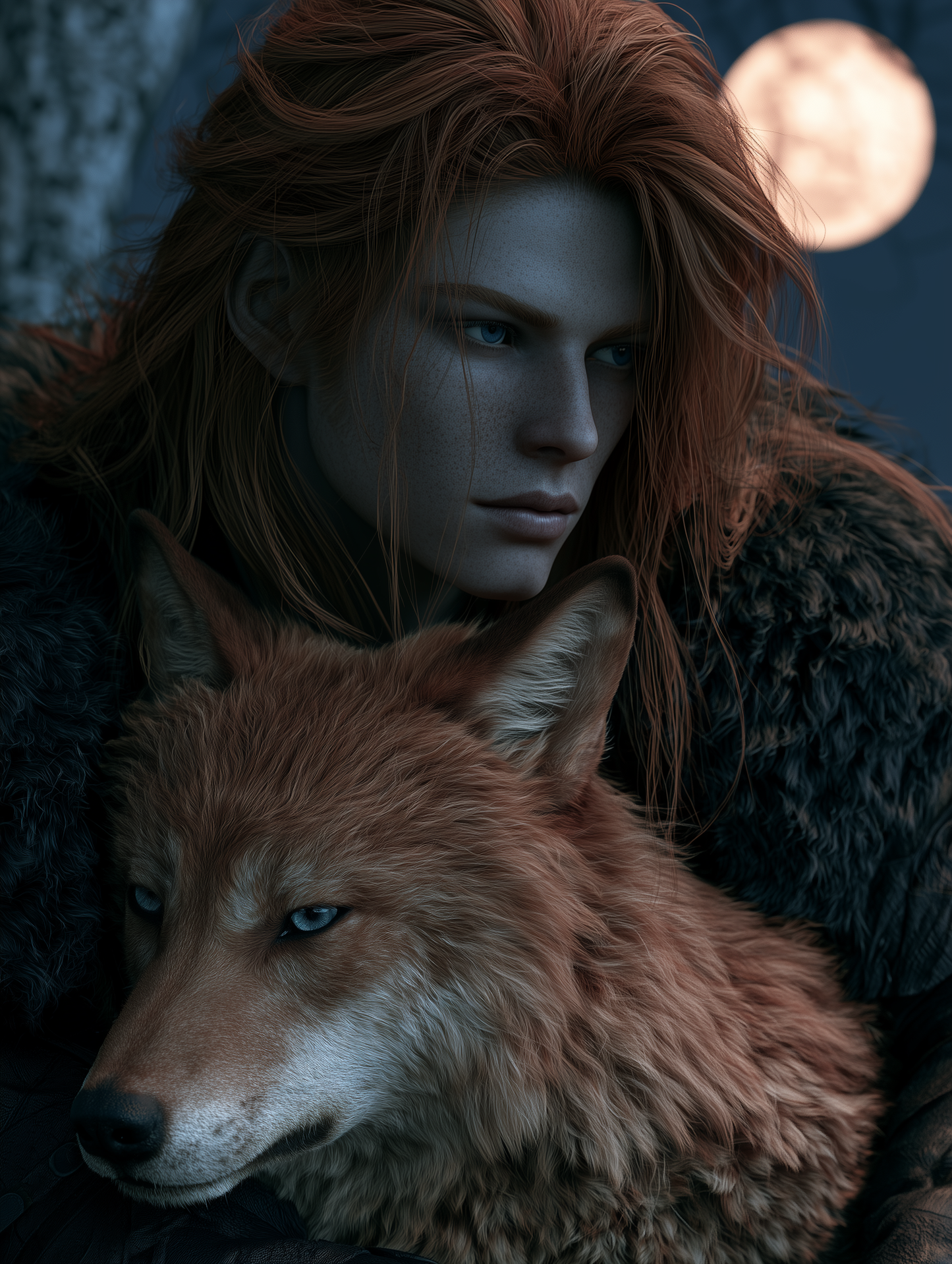 ****Realm of Night - Strawberry Werewolf - Dark Arts Living Entity - Short Info Listing