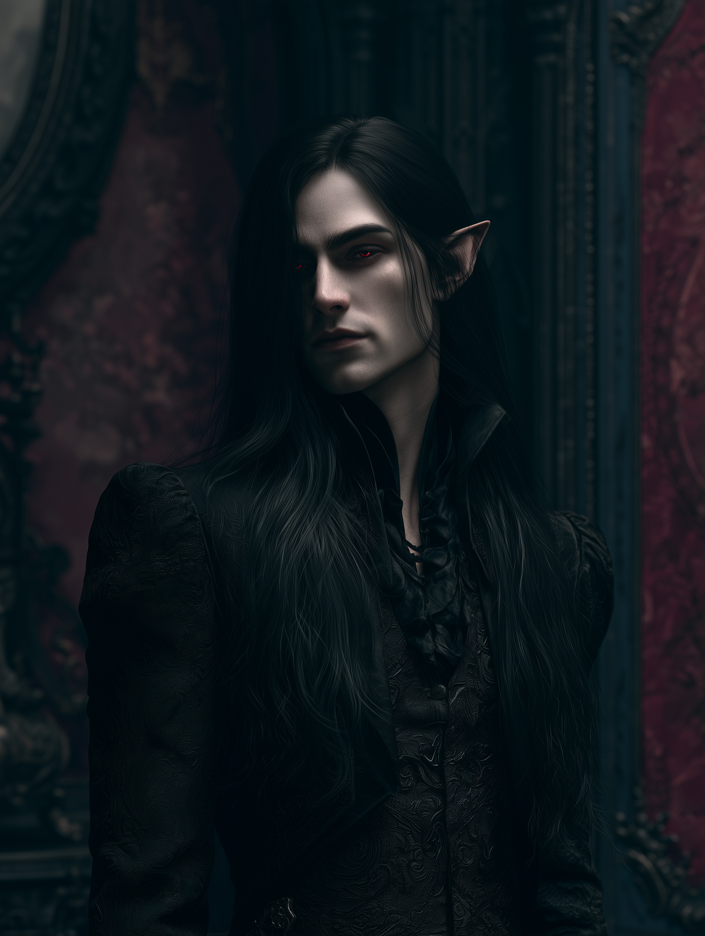 ****Vampire Dark Elf Drow - Dark Arts Spirit - Short Info Listing