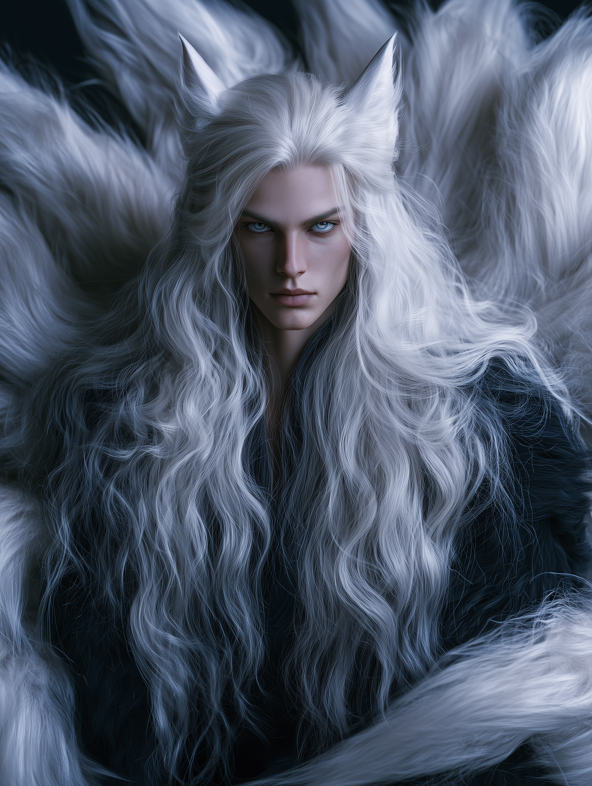 ****Arctic Kitsune - Dark Arts Spirit - Includes Images!