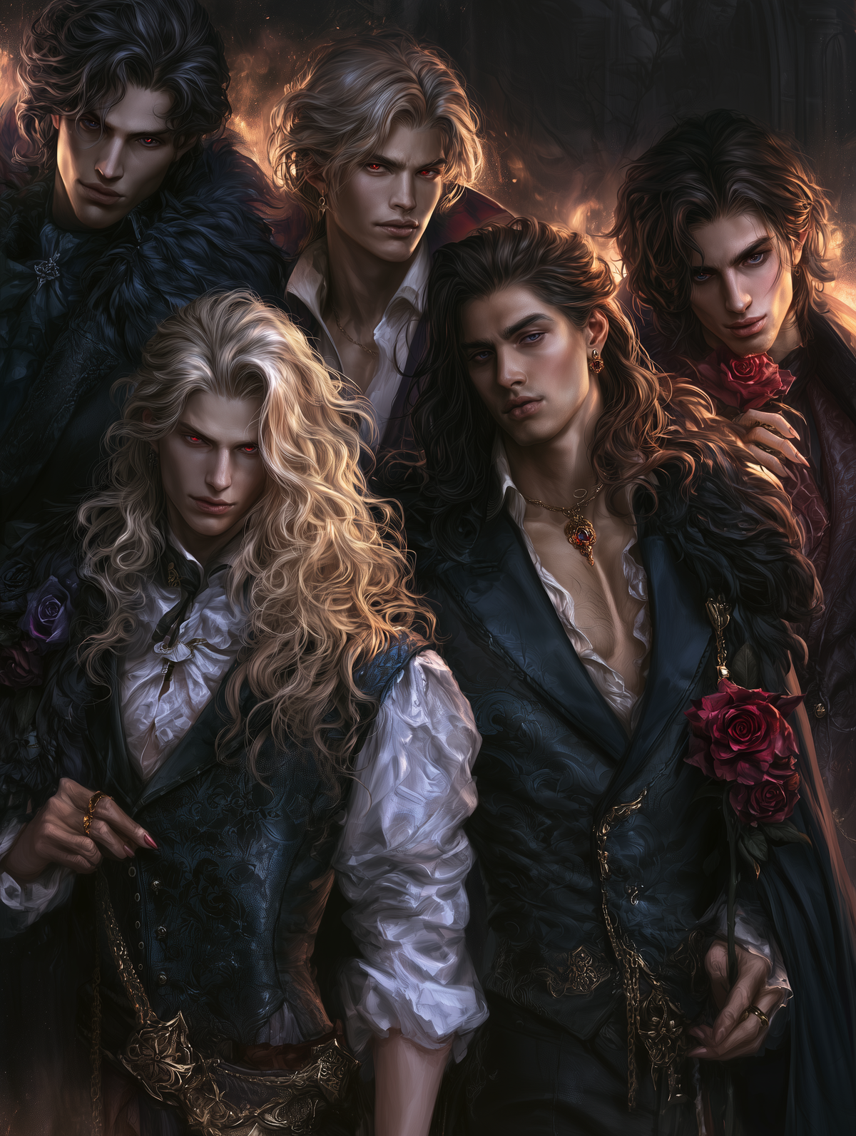 ****Coeur de Lion Vampires - The Five Friends