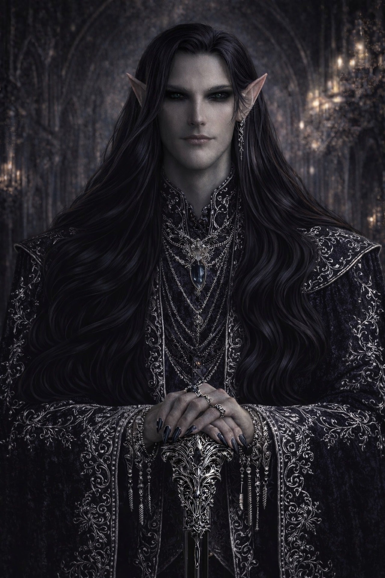 ****Tylwyth Teg Noble Tribunal - 36 Members + Elder Tylwyth Teg Noble Leader - Includes Images