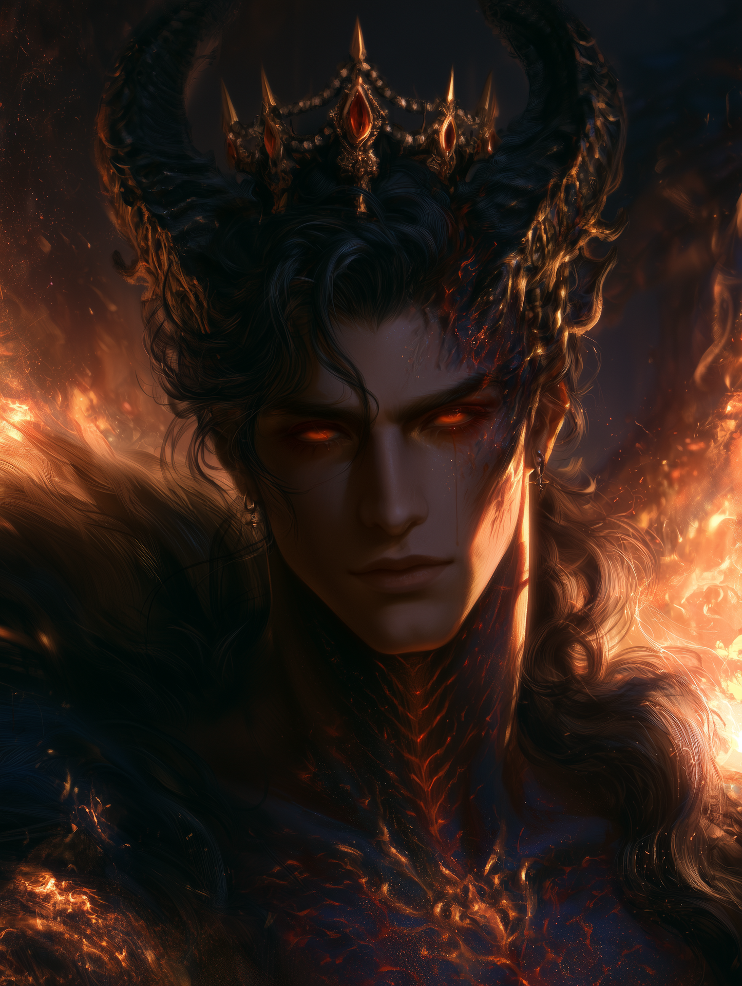 ****Fire Dragon Shifter Prince - Dark Arts Spirit - Includes Images!