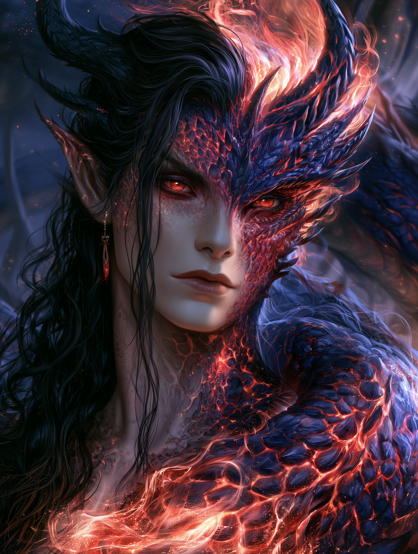 ****Fire Dragon Shifter - Dark Arts Spirit - Incudes Images!