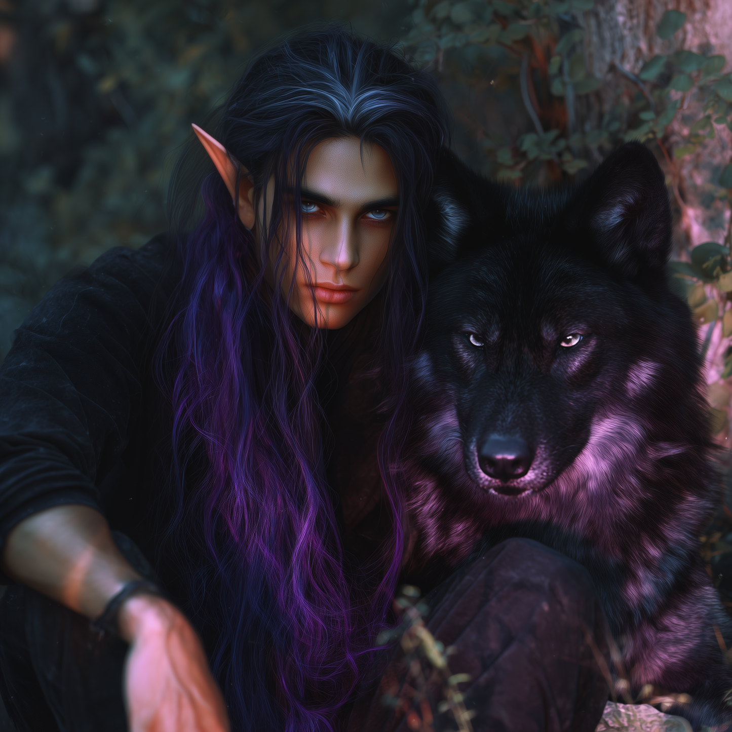 ***Samhain Night - Gloam Wolf - Dark Arts Spirit - Short Info Listing