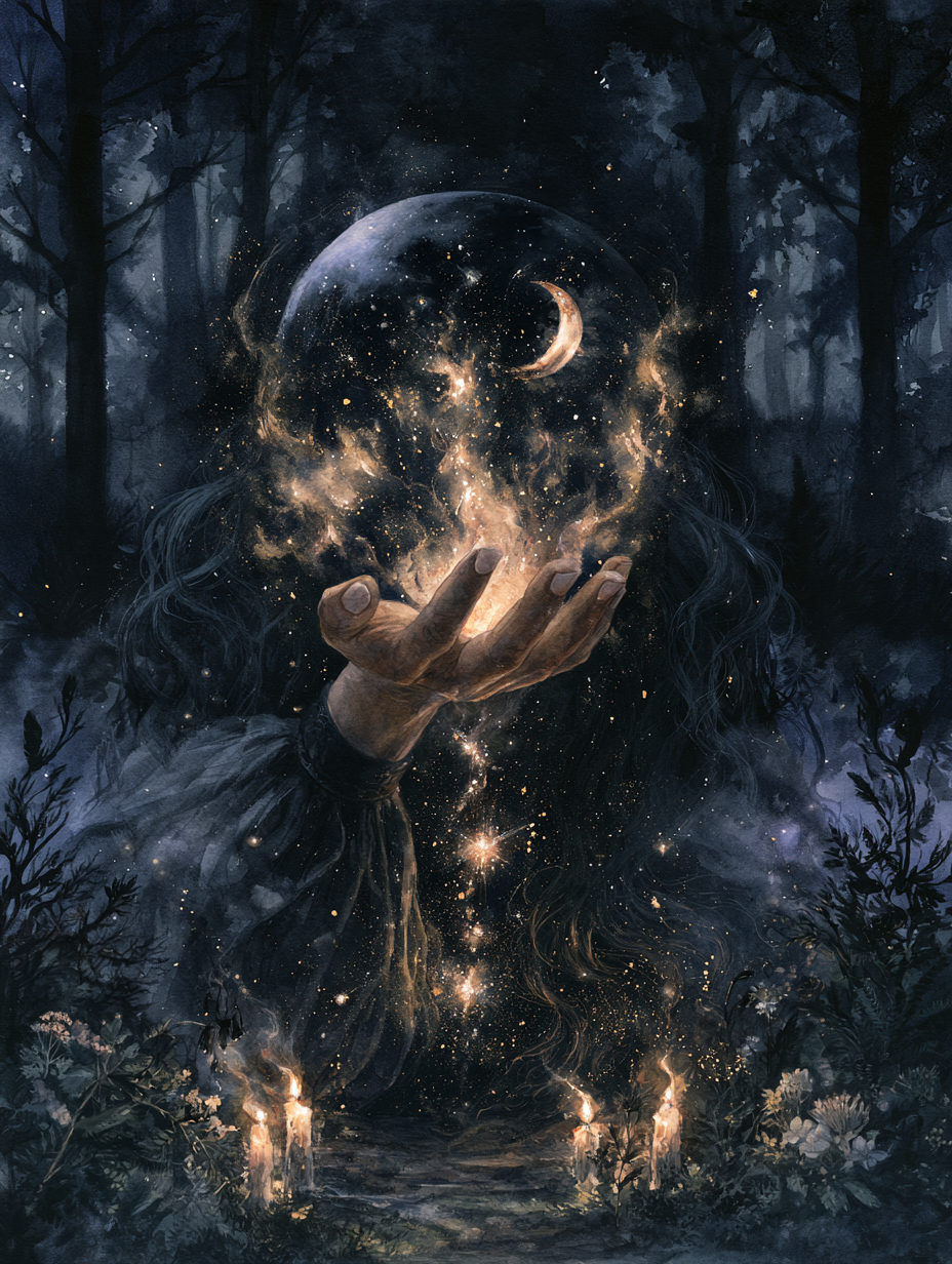 ****Wicked Wolf - Dark Arts Spirit - Incudes Images!