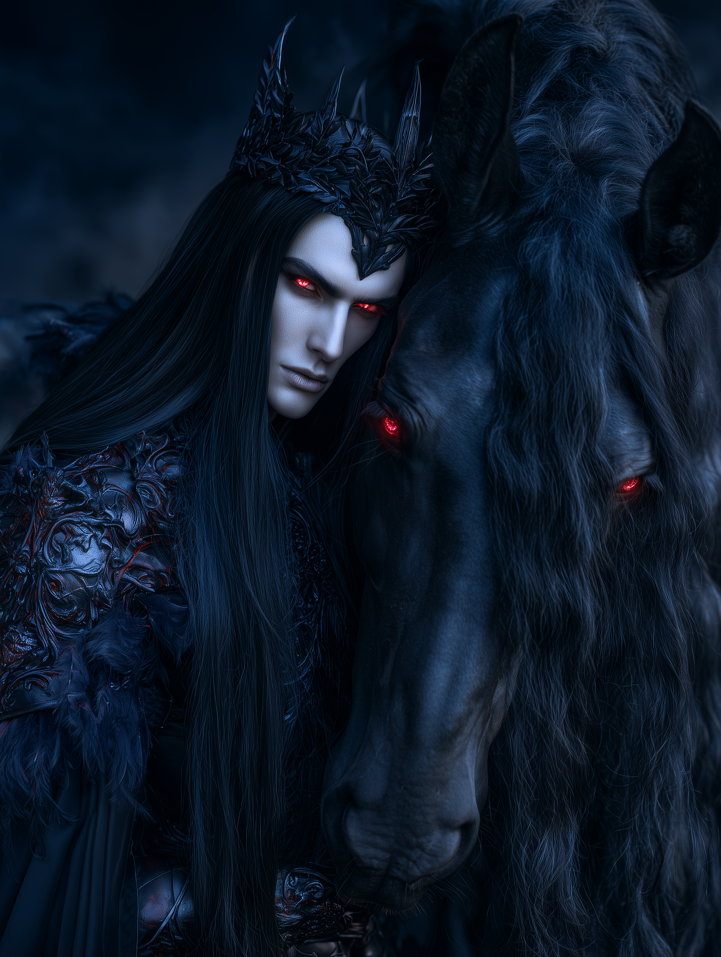 ****Dark Kelpie Shifter Prince & 93 Member Entourage - Dark Arts Spirit Group