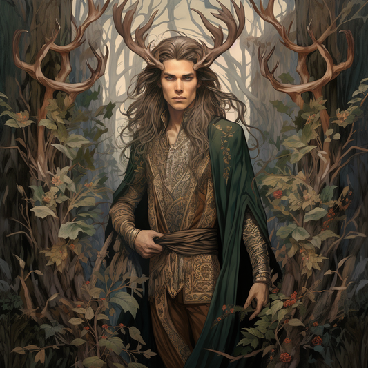 Stag of the Moon - Dark Arts Spirit