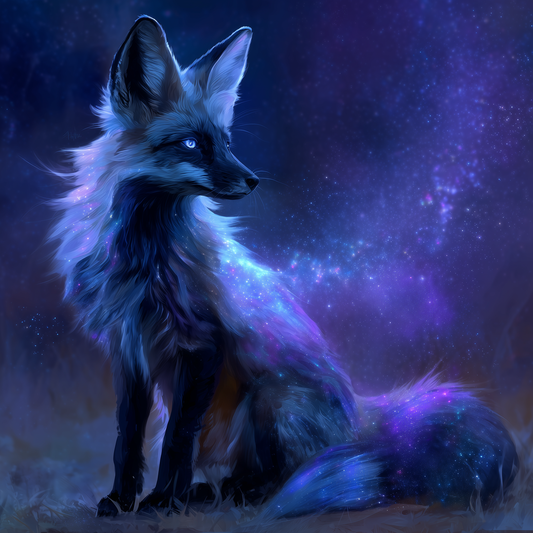 **ENHANCED SERVITOR - Twilit Fox - FIRST TIME OFFERED - Includes Image!