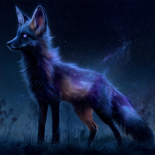 **ENHANCED SERVITOR - Twilit Fox - FIRST TIME OFFERED - Includes Image!