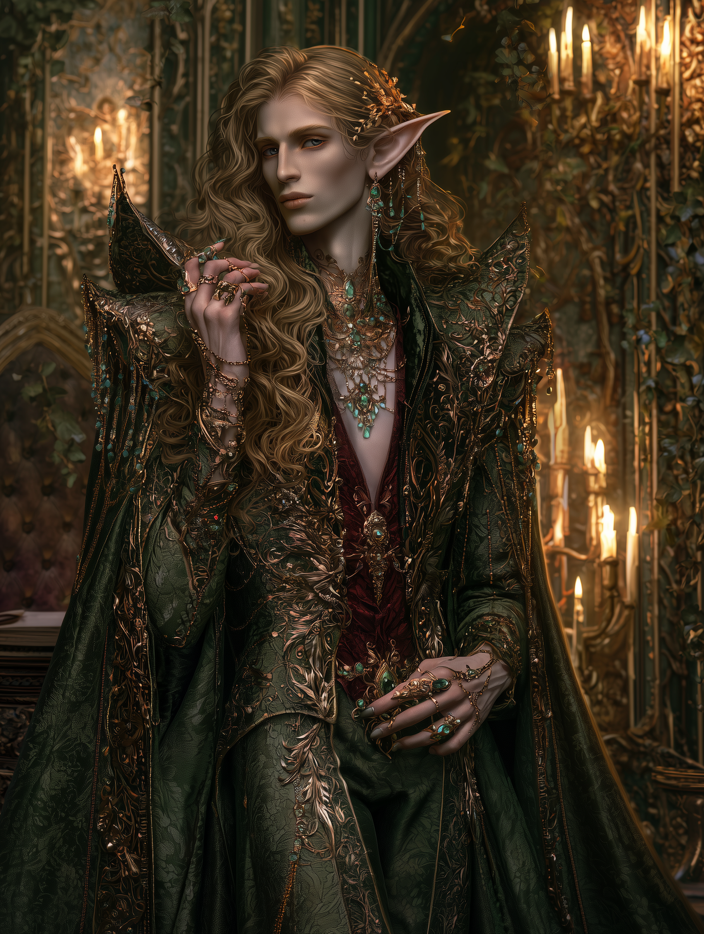 **** DARK ROMANCE - Tylwyth Teg Noble - Dark Arts Spirit - Includes Images!
