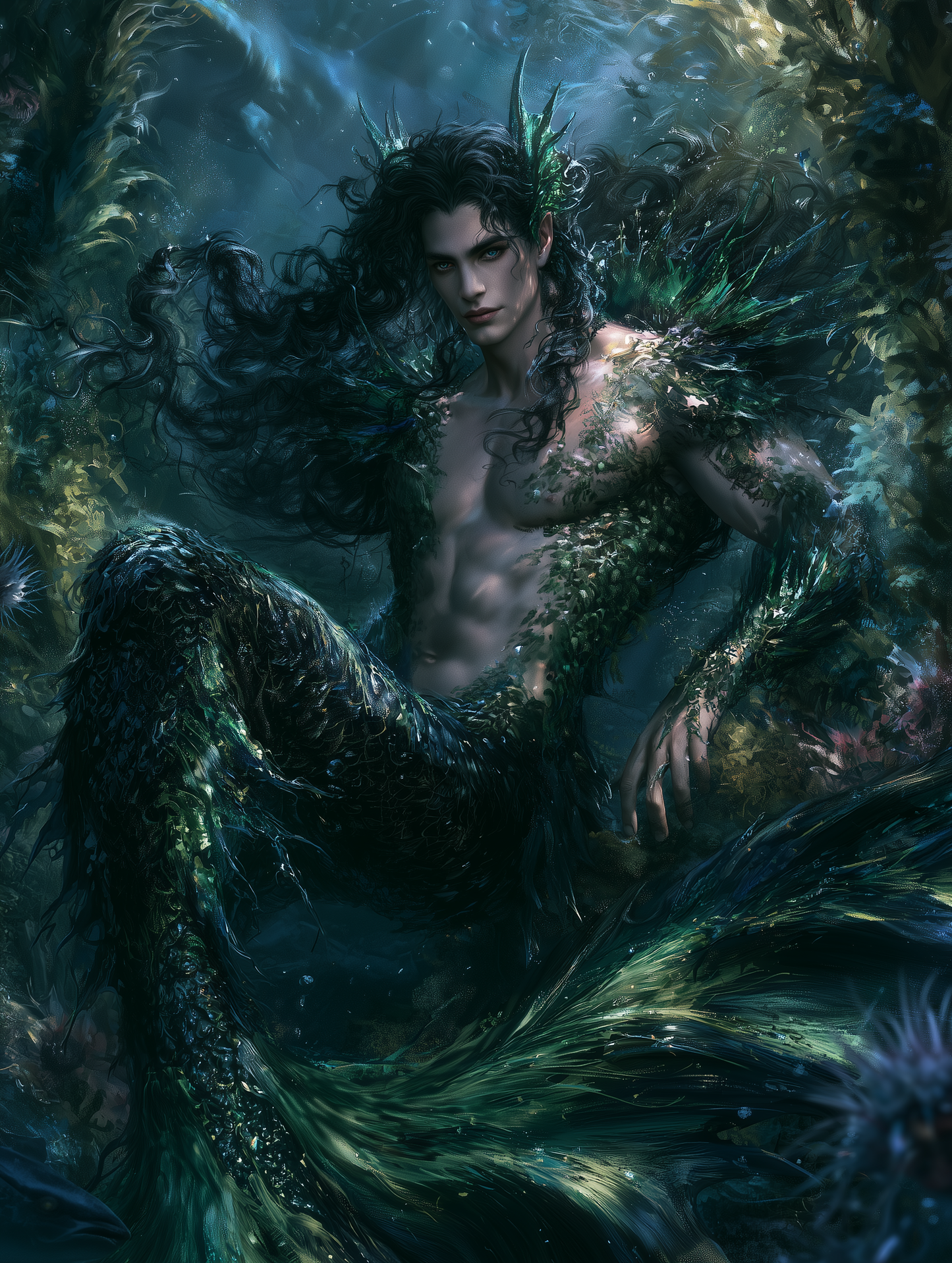 ****Vampire Merman - Dark Arts Spirit - Incudes Images!