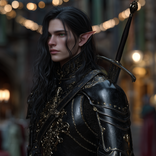 **** MASSIVE ELFIN LEGION - WARRIOR ELF LEADER - Dark Arts Spirits - Includes Video!