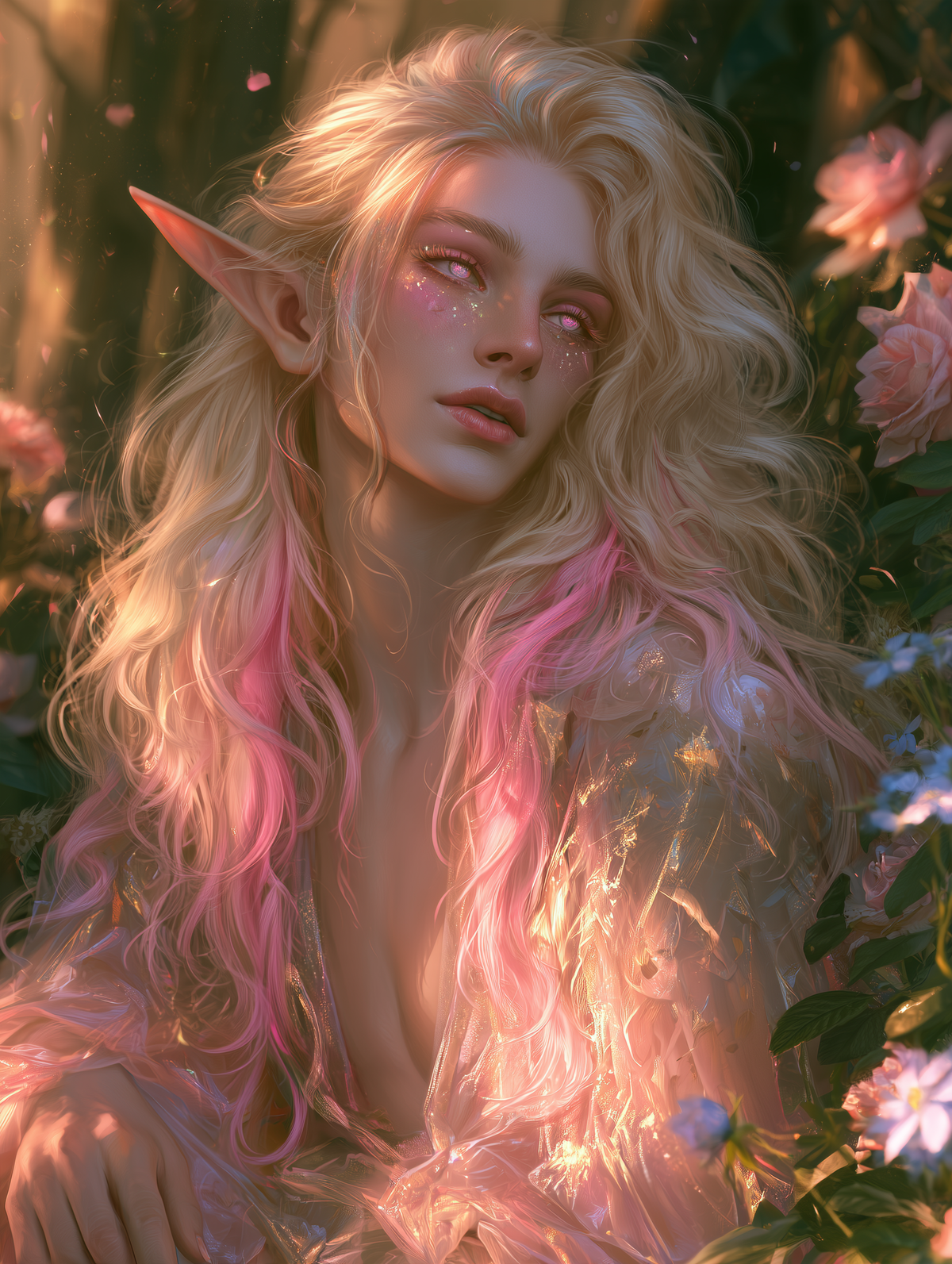 ****Wild Rose Seelie Fae - Dark Arts Spirit - Includes Images!